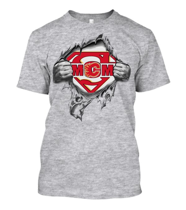 Calgary Flames MCM Superhero T-Shirt