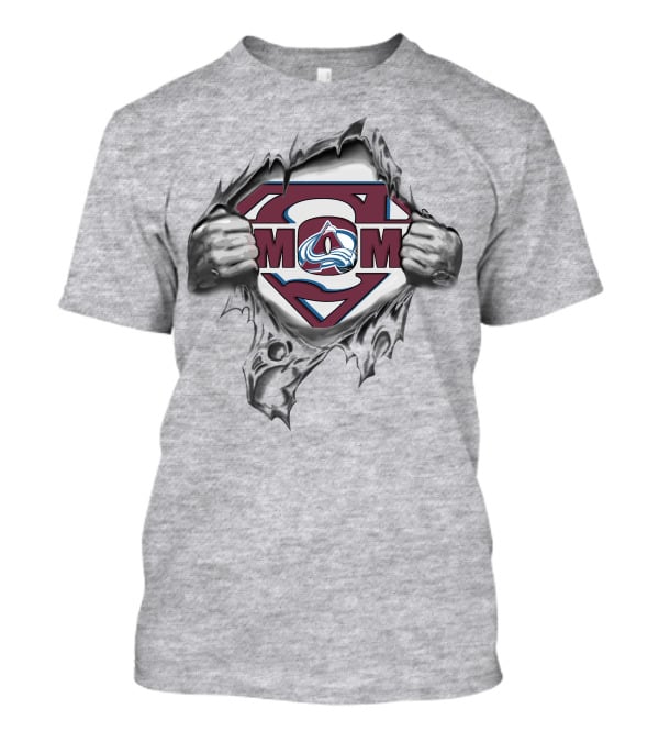 Colorado Avalanche Super Mom Logo Unveiled T-Shirt