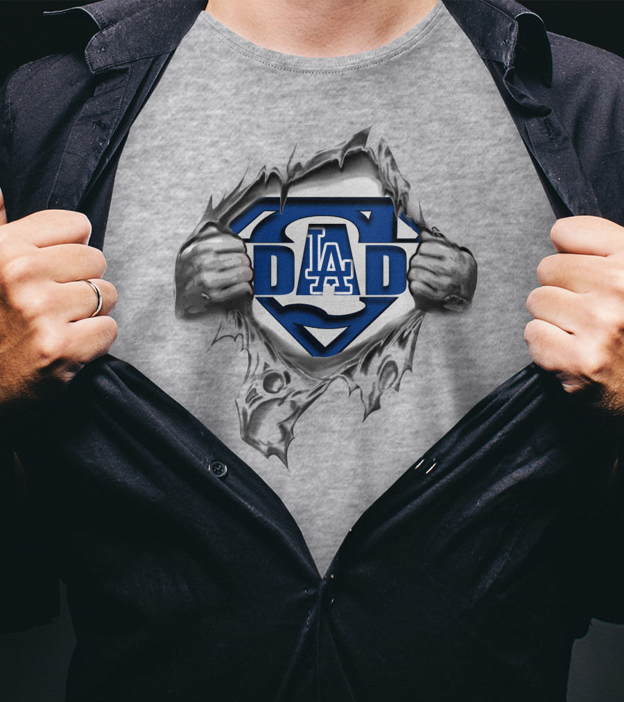 La Dodgers Super Dad T-Shirt
