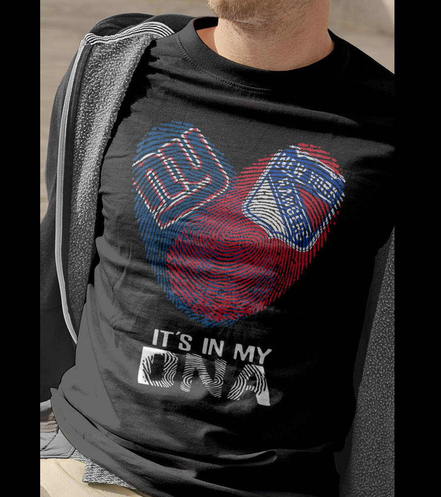 New York Giants Rangers It's In My Dna T-Shirt
