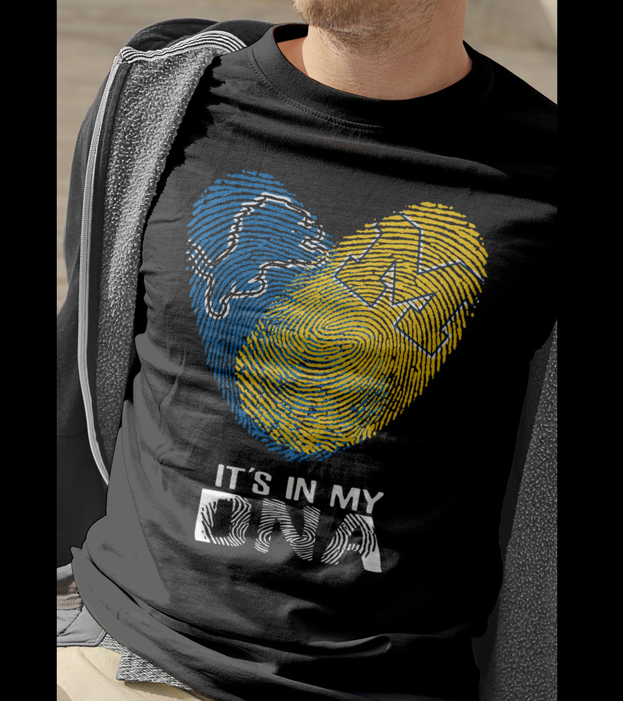 Lions Michigan M It's In My DNA T-Shirt