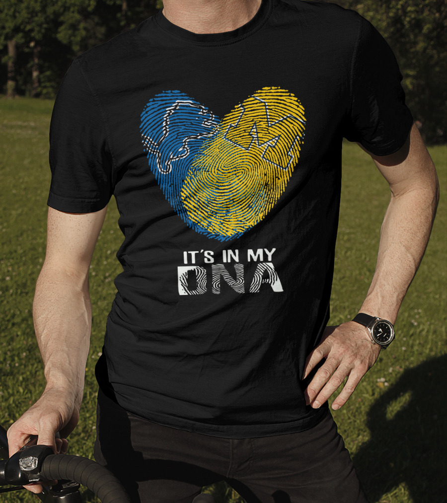 Lions Michigan M It's In My DNA T-Shirt
