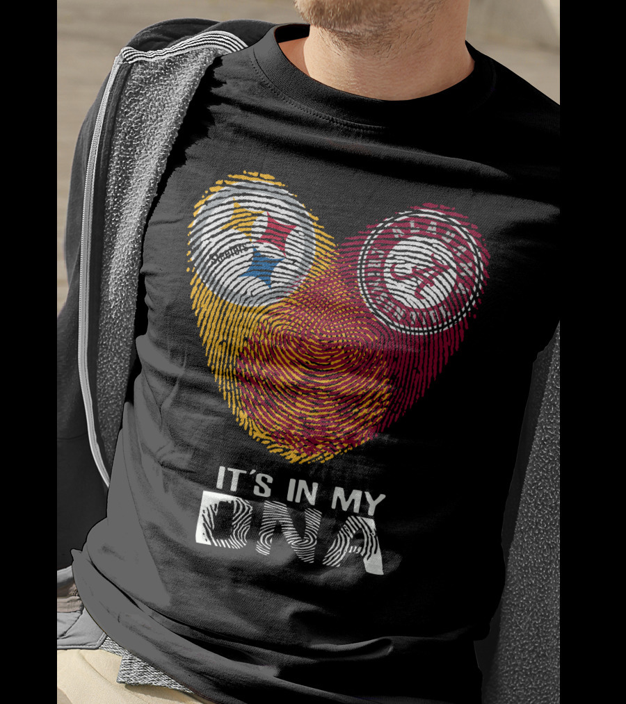Steelers Alabama Crimson Tide It's In My DNA T-Shirt