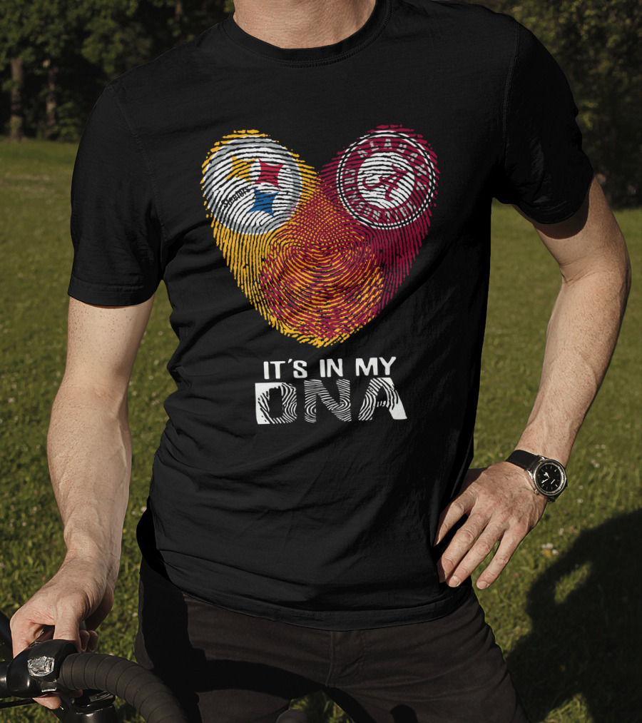 Steelers Alabama Crimson Tide It's In My DNA T-Shirt
