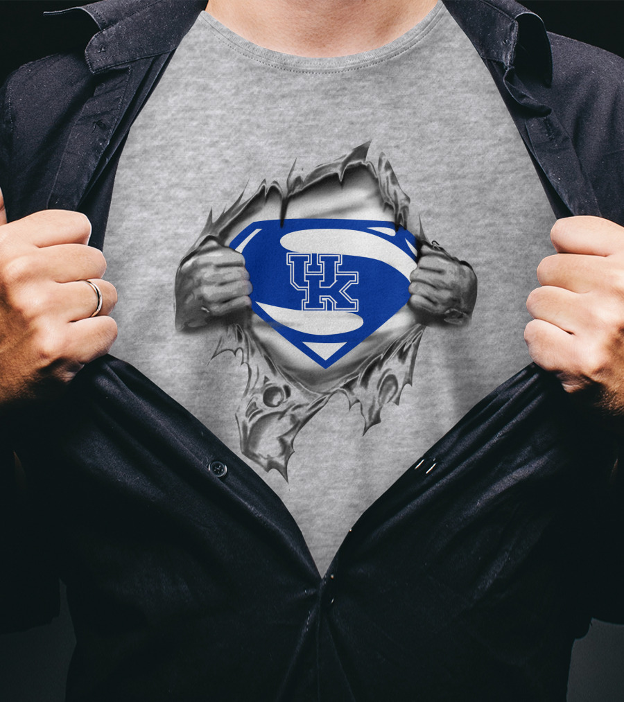University Of Kentucky Wildcats Superhero T-Shirt