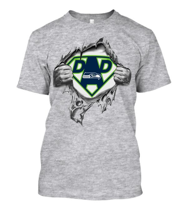 Seahawks Super Dad T-Shirt