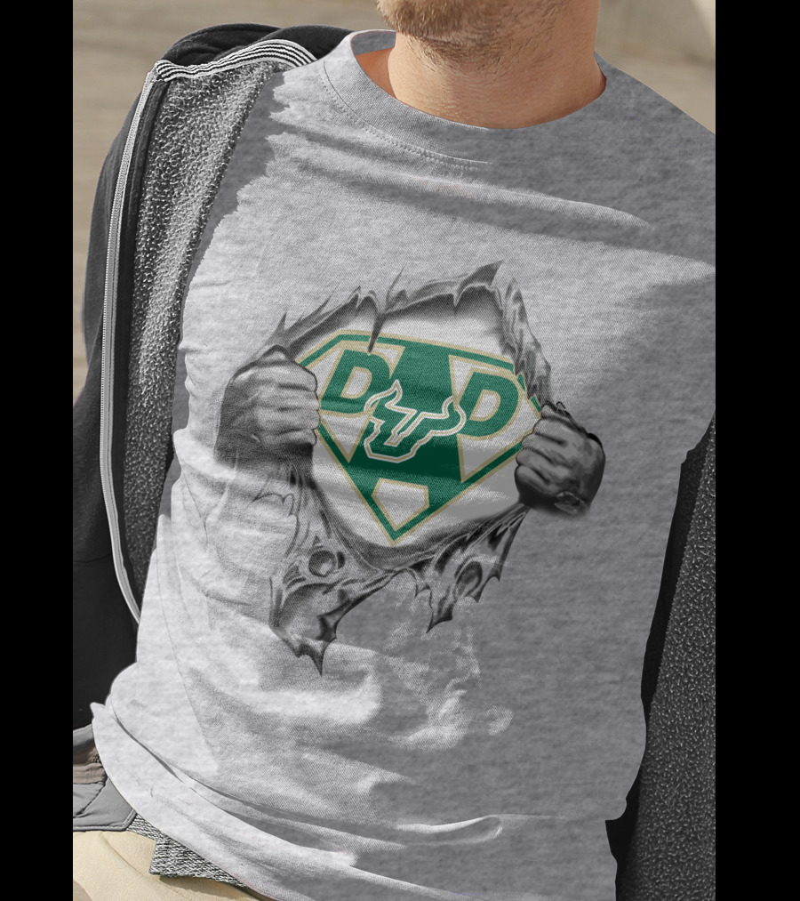 South Florida Bulls Dad Superhero T-Shirt