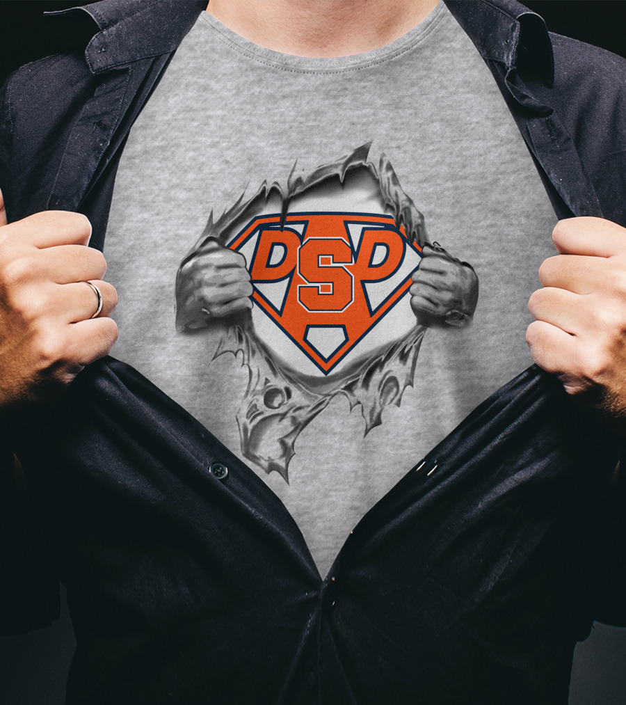 Syracuse Orange Dsp Super Dad Shield T-Shirt