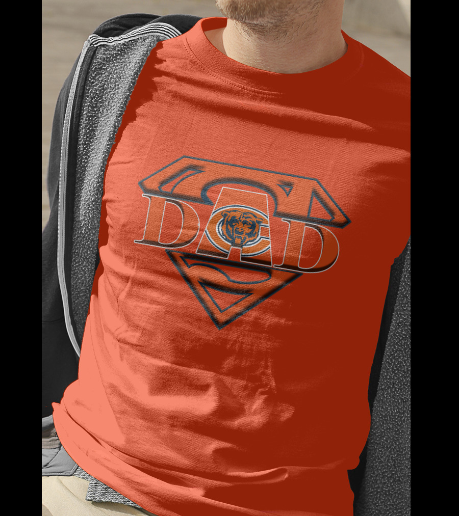 Chicago Bears Super Dad T-Shirt