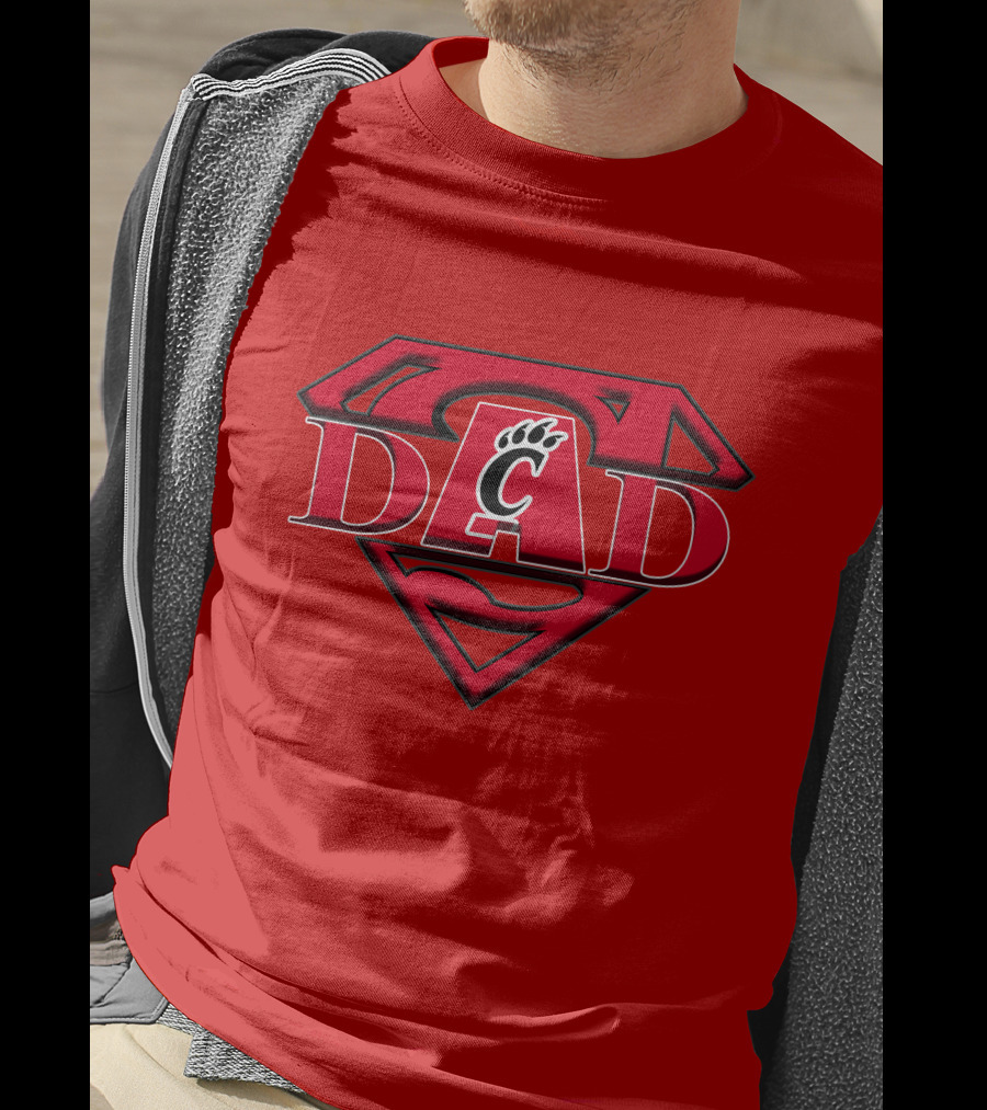 Cincinnati Bearcats Super Dad T-Shirt