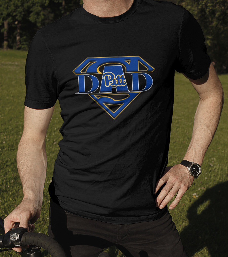 Pittsburgh Panthers Pitt Super Dad T-Shirt