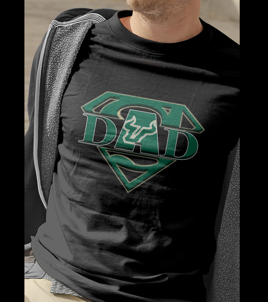 South Florida Bulls Super Dad T-Shirt