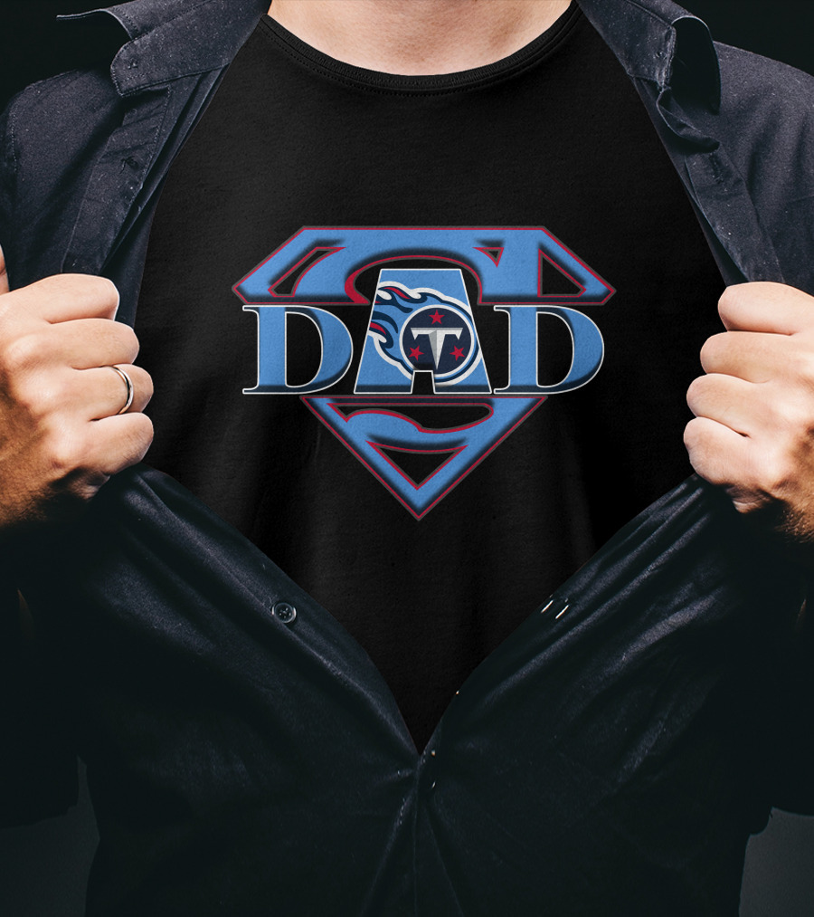 Tennessee Titans Super Dad Superman T-Shirt