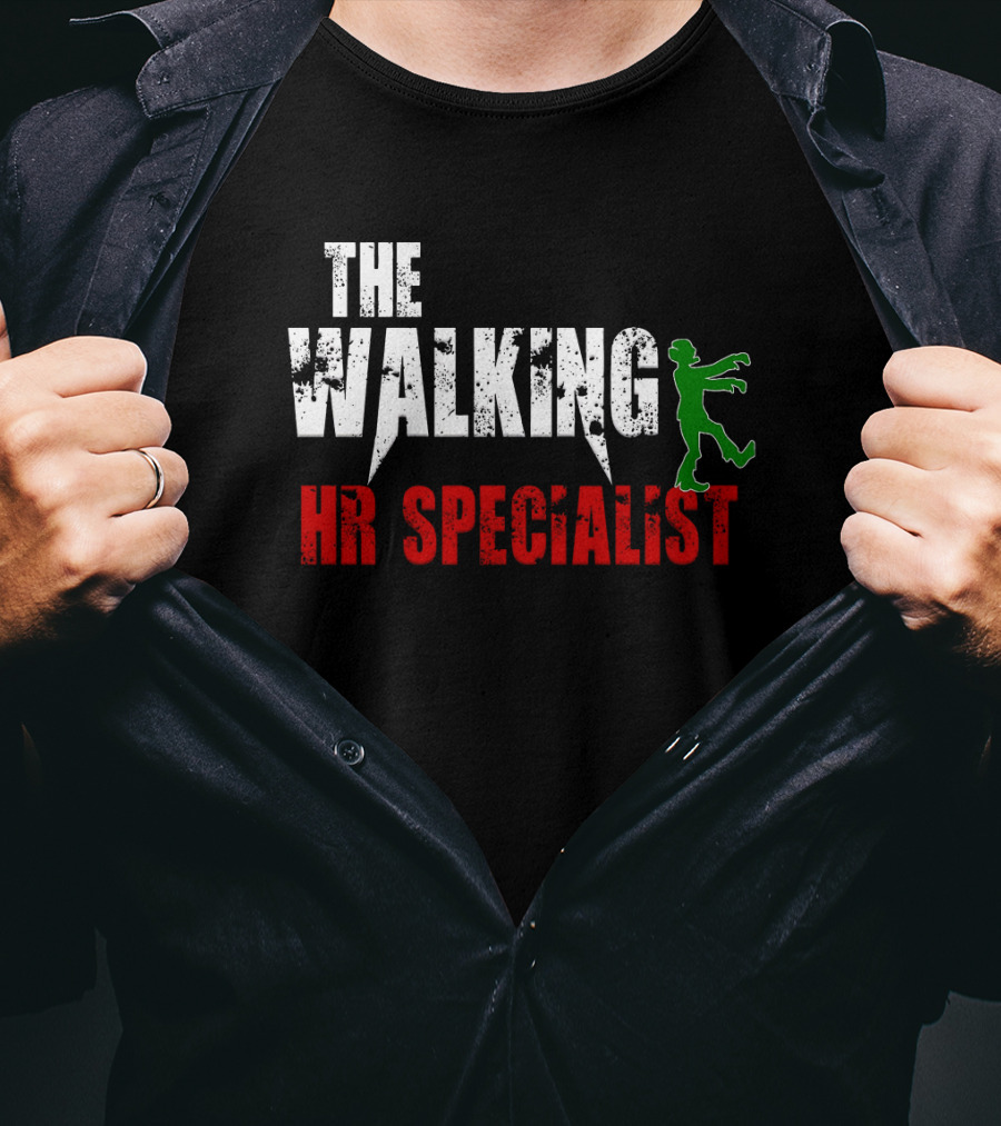 The Walking Hr Specialist Halloween Human Resources T-Shirt