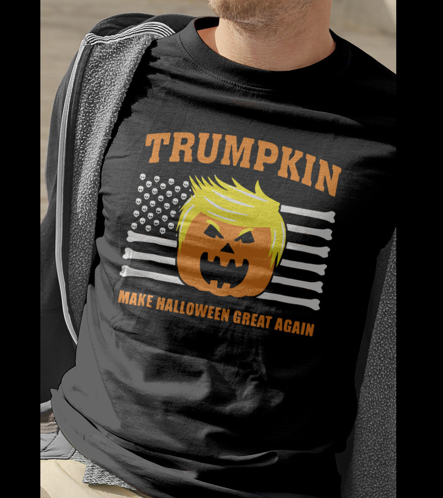 Trumpkin Make Halloween Great Again Pumpkin T-Shirt