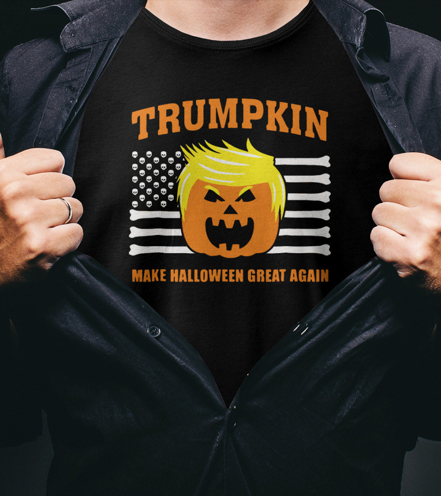 Trumpkin Make Halloween Great Again Pumpkin T-Shirt
