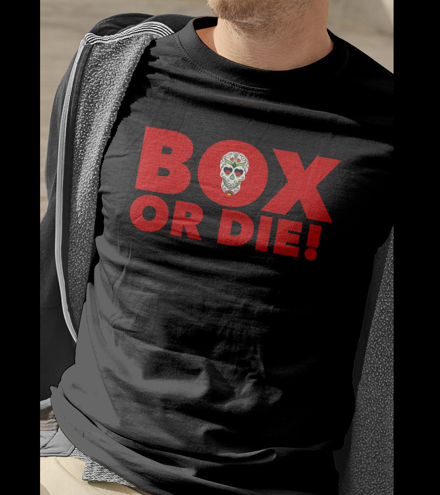 Box Or Die Sugar Skull T-Shirt