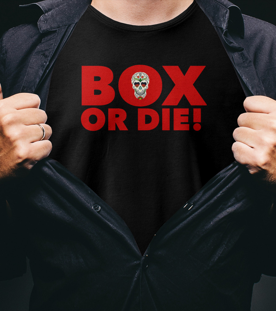 Box Or Die Sugar Skull T-Shirt