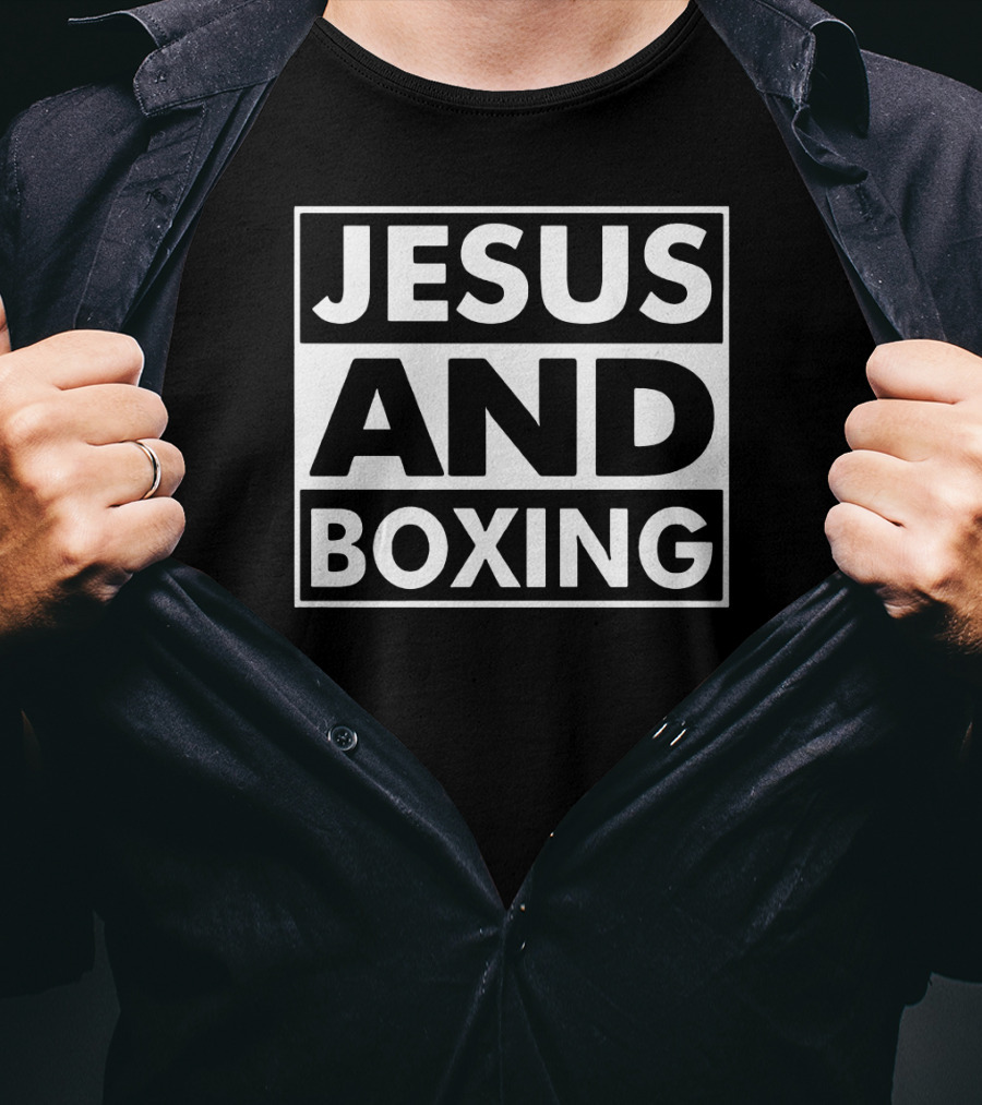 Jesus And Boxing T-Shirt