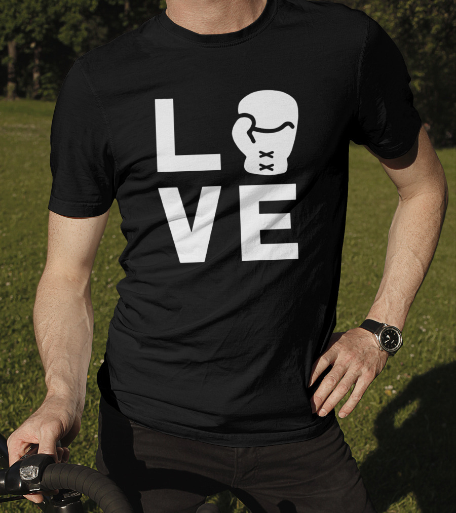 Love Boxing Glove Cool Boxer Iconic Sports T-Shirt