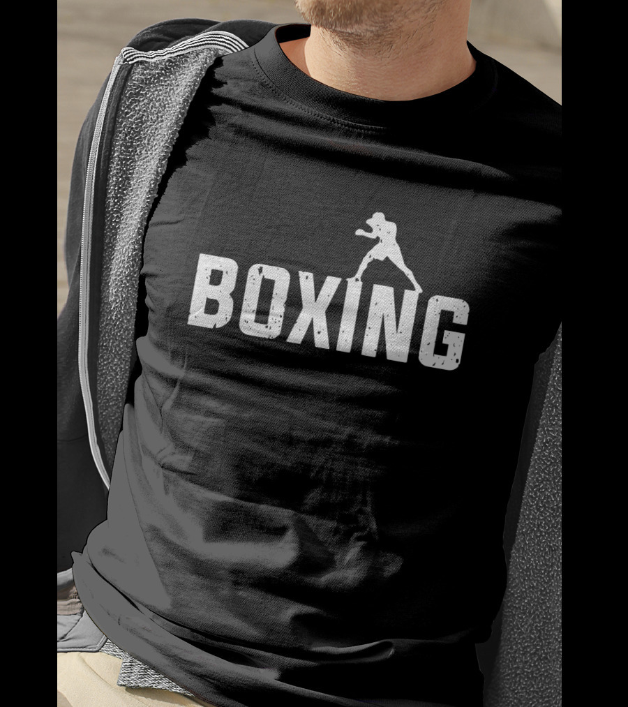 Boxing Silhouette Fighter T-Shirt
