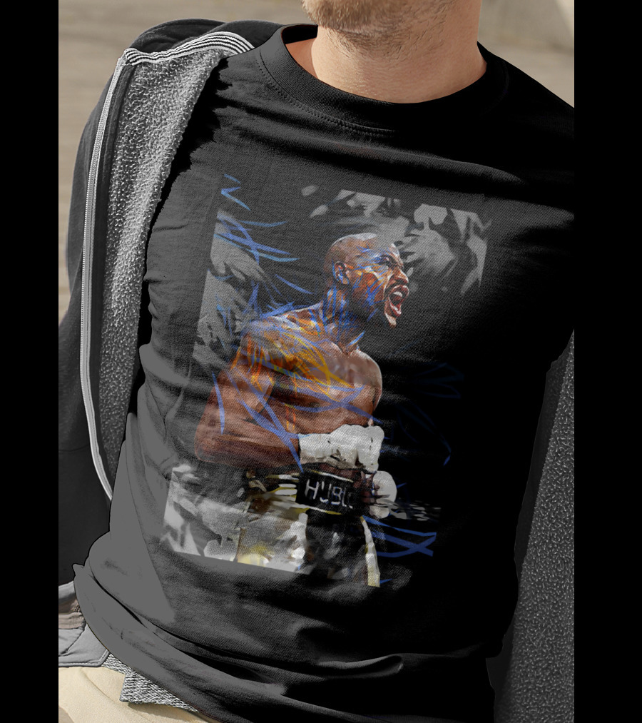 Hugo Floyd Boxing Champion Athletic Expression Dynamic T-Shirt