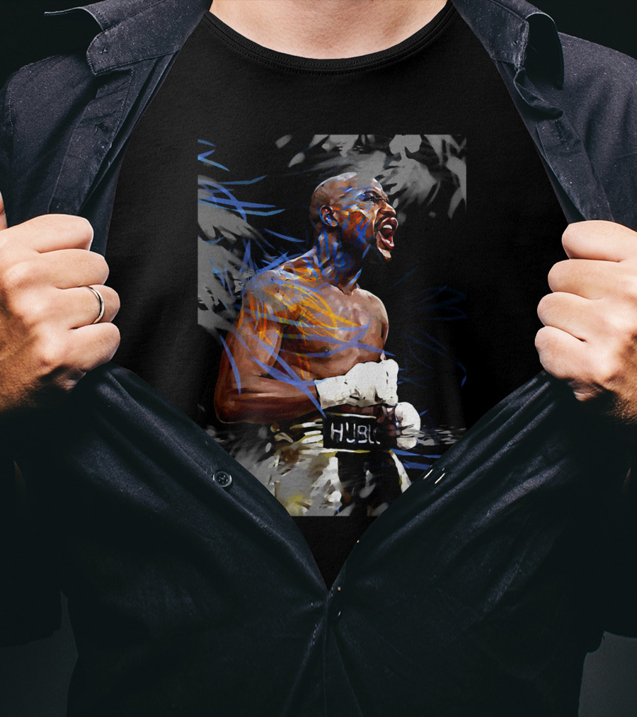 Hugo Floyd Boxing Champion Athletic Expression Dynamic T-Shirt