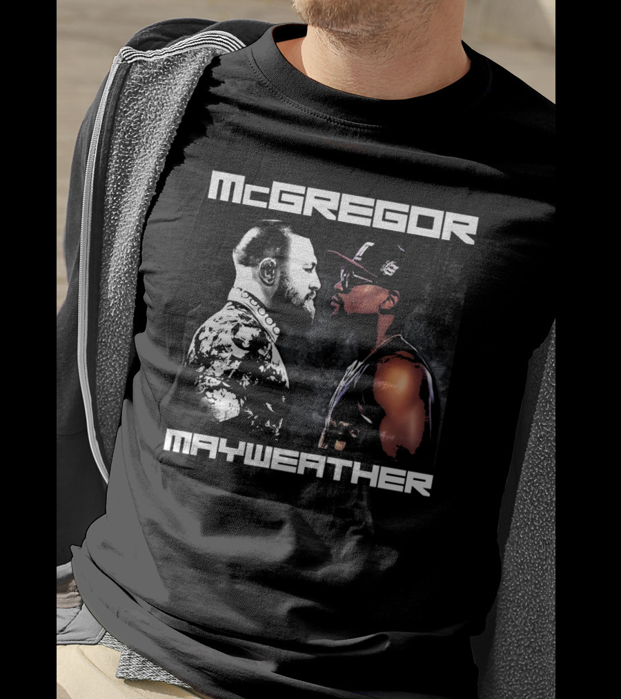 McGregor Versus Mayweather Face-Off T-Shirt