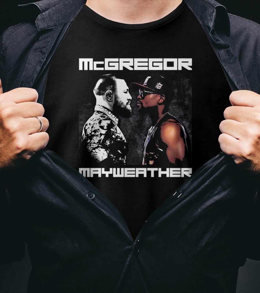 McGregor Versus Mayweather Face-Off T-Shirt
