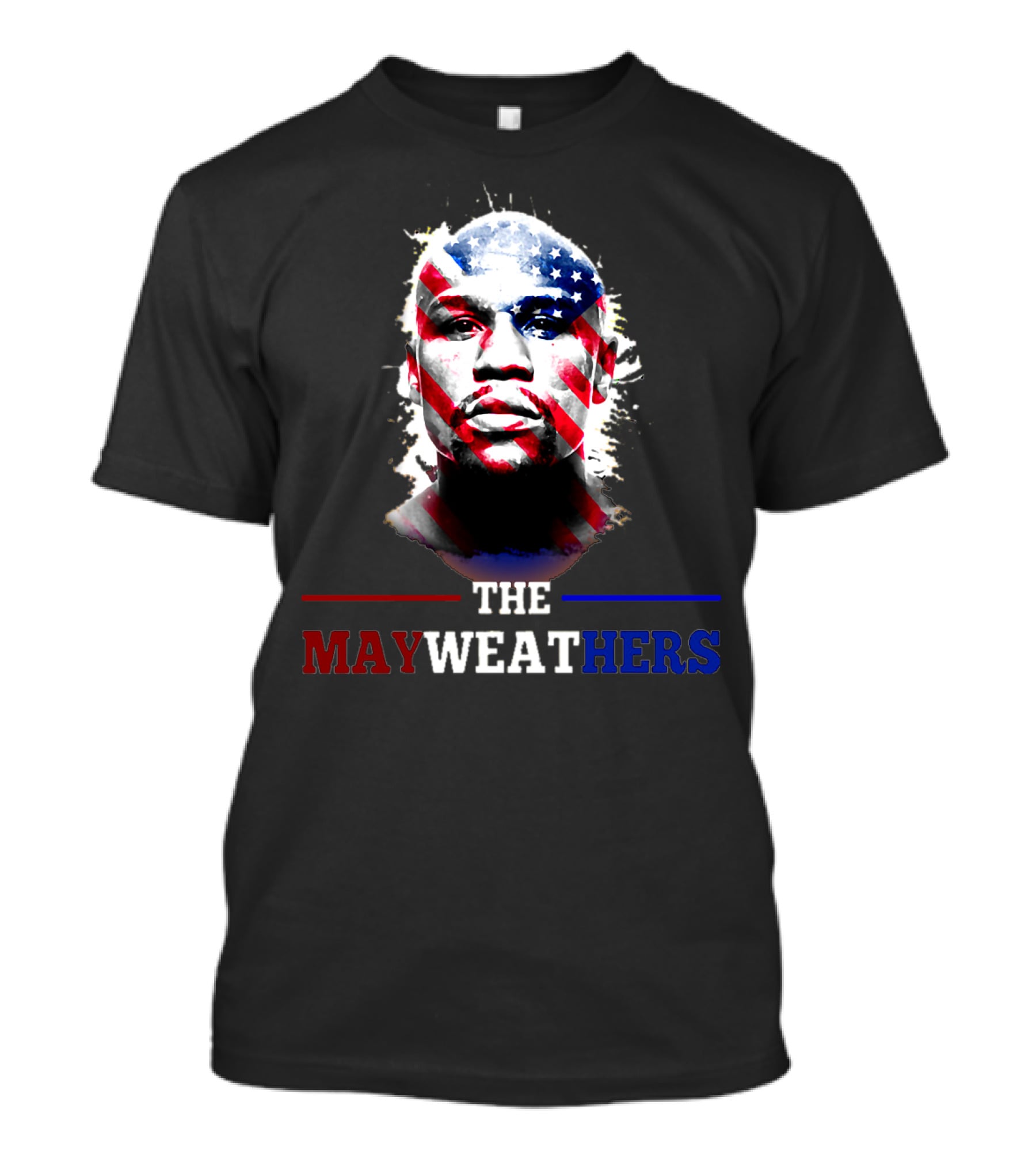 The Mayweathers American Flag T-Shirt