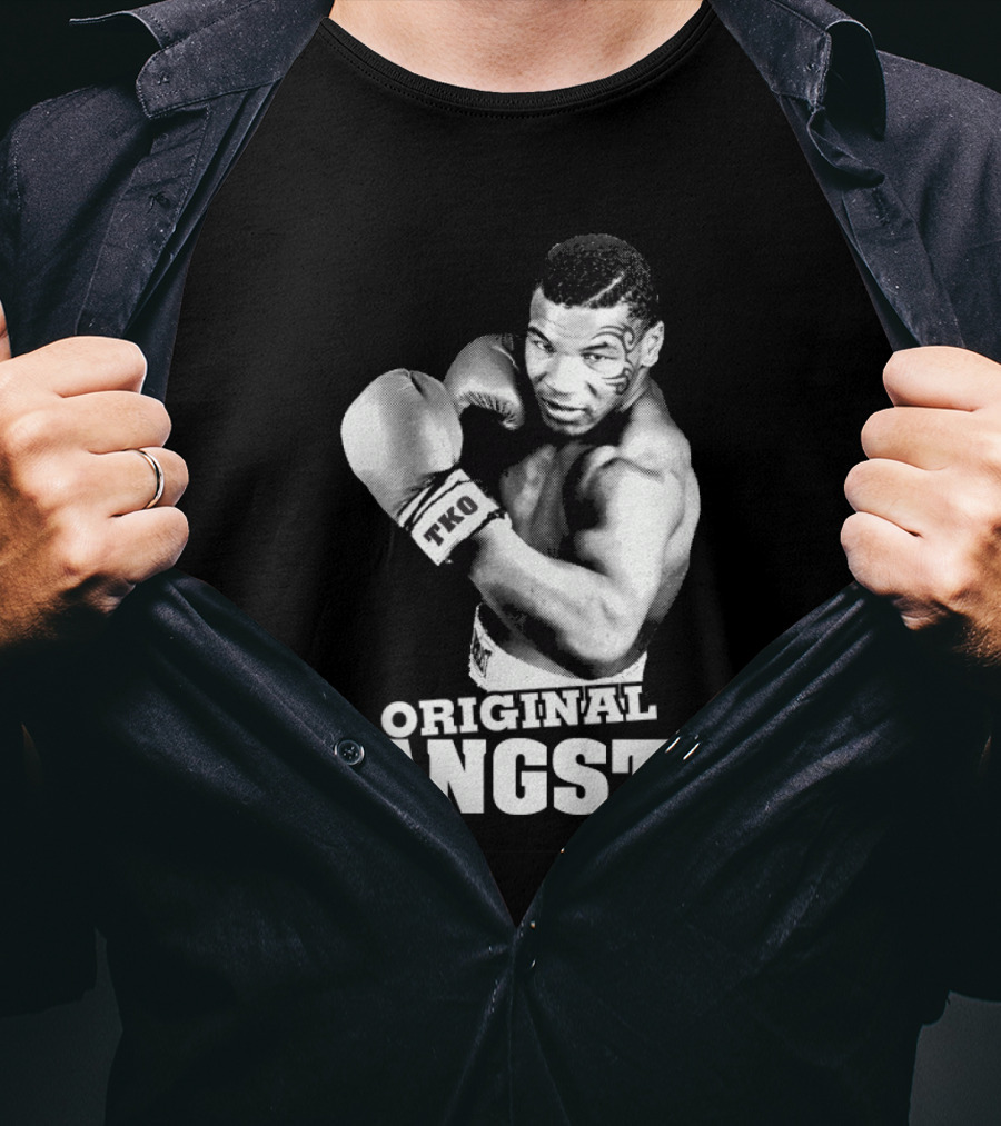 Mike Tyson Original Gangsta Boxing Tko T-Shirt