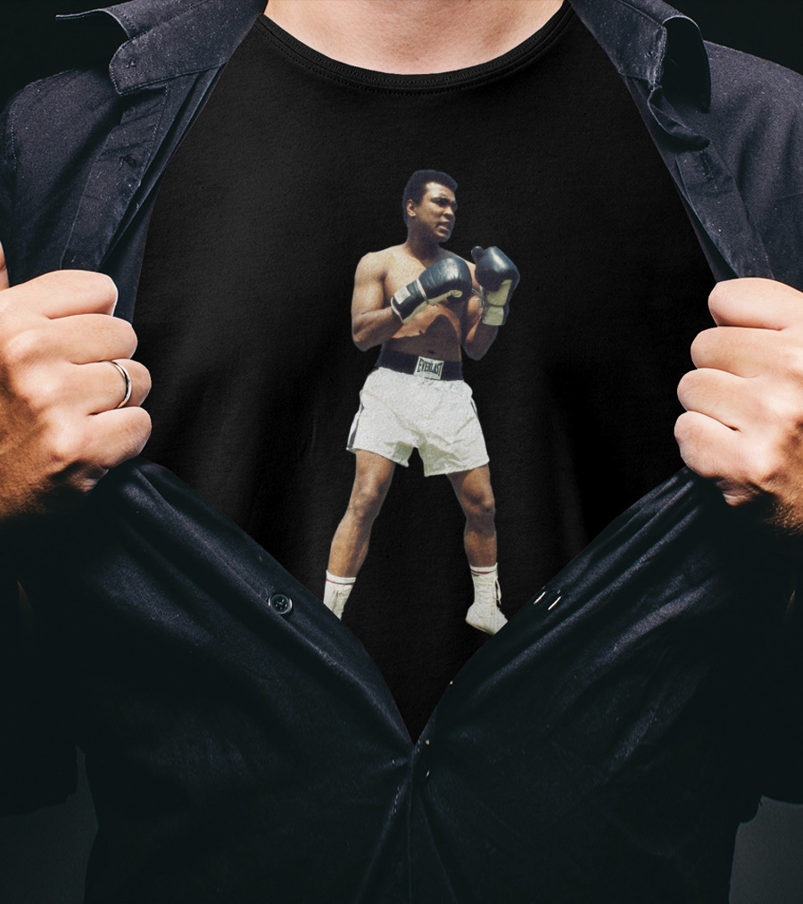 Muhammad Ali The Greatest Thrilla In Manila Boxing Champion Iconic Fight Of The Century T-Shirt
