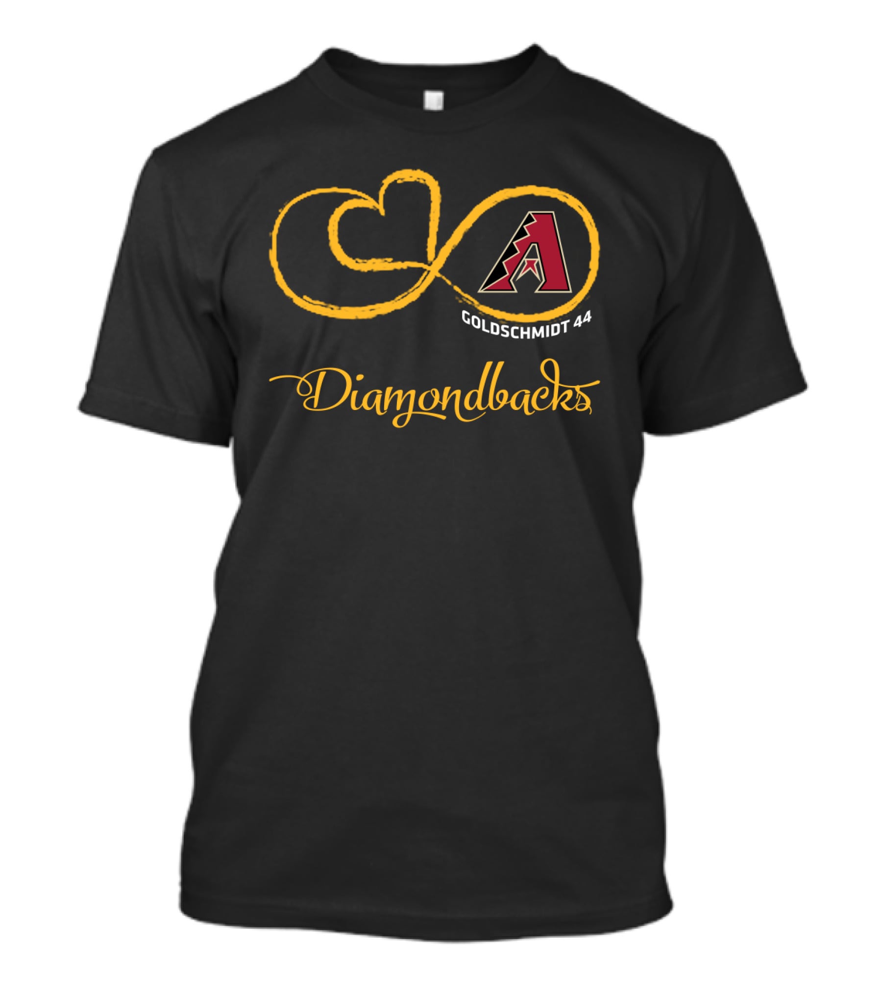 Diamondbacks Goldschmidt 44 Infinity T-Shirt