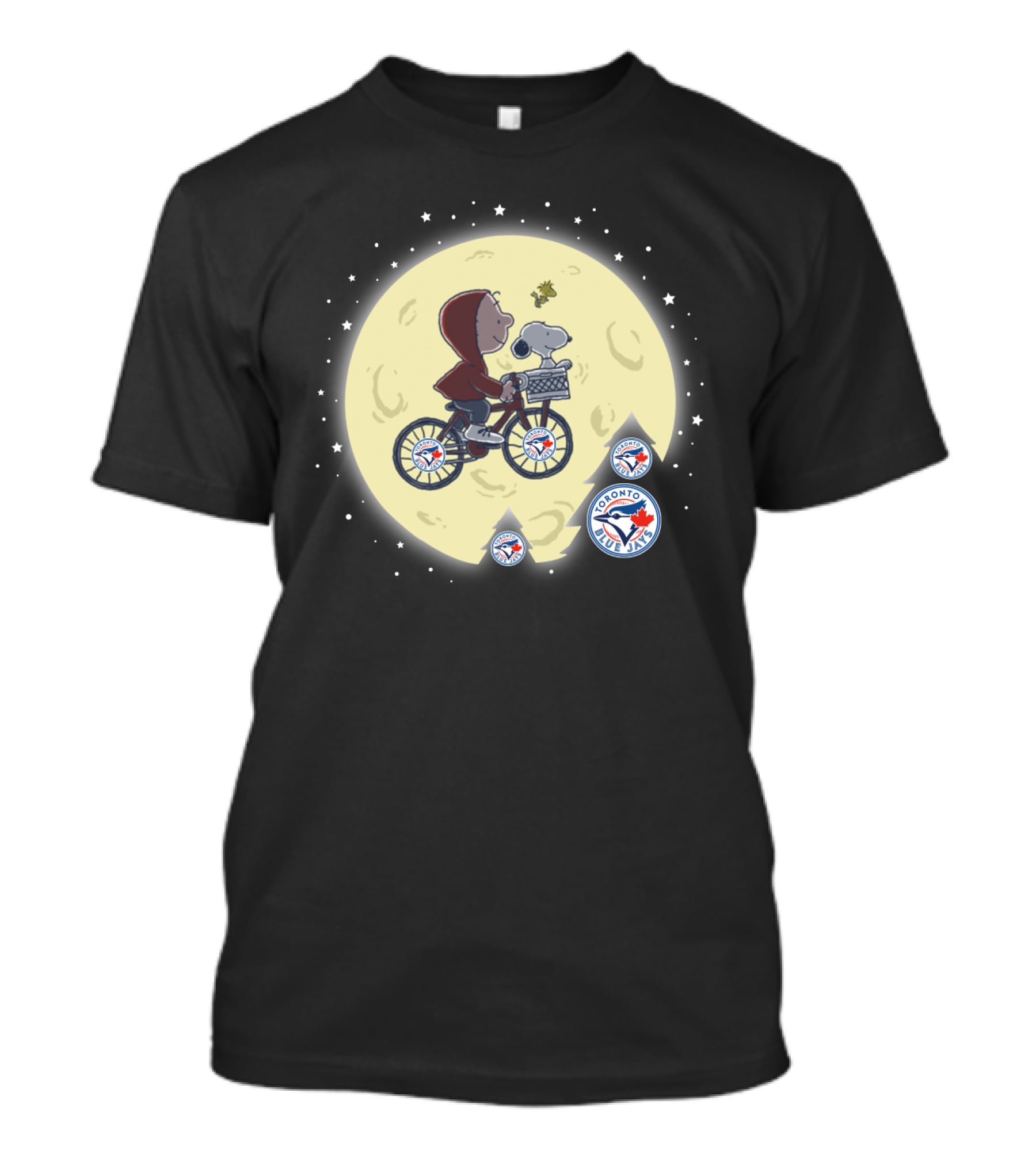 Toronto Blue Jays Halloween Moon Ride T-Shirt