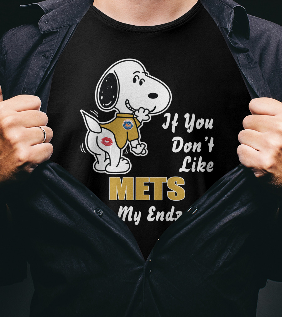 Snoopy Mets If You Don’t Like Kiss My Endzone T-Shirt