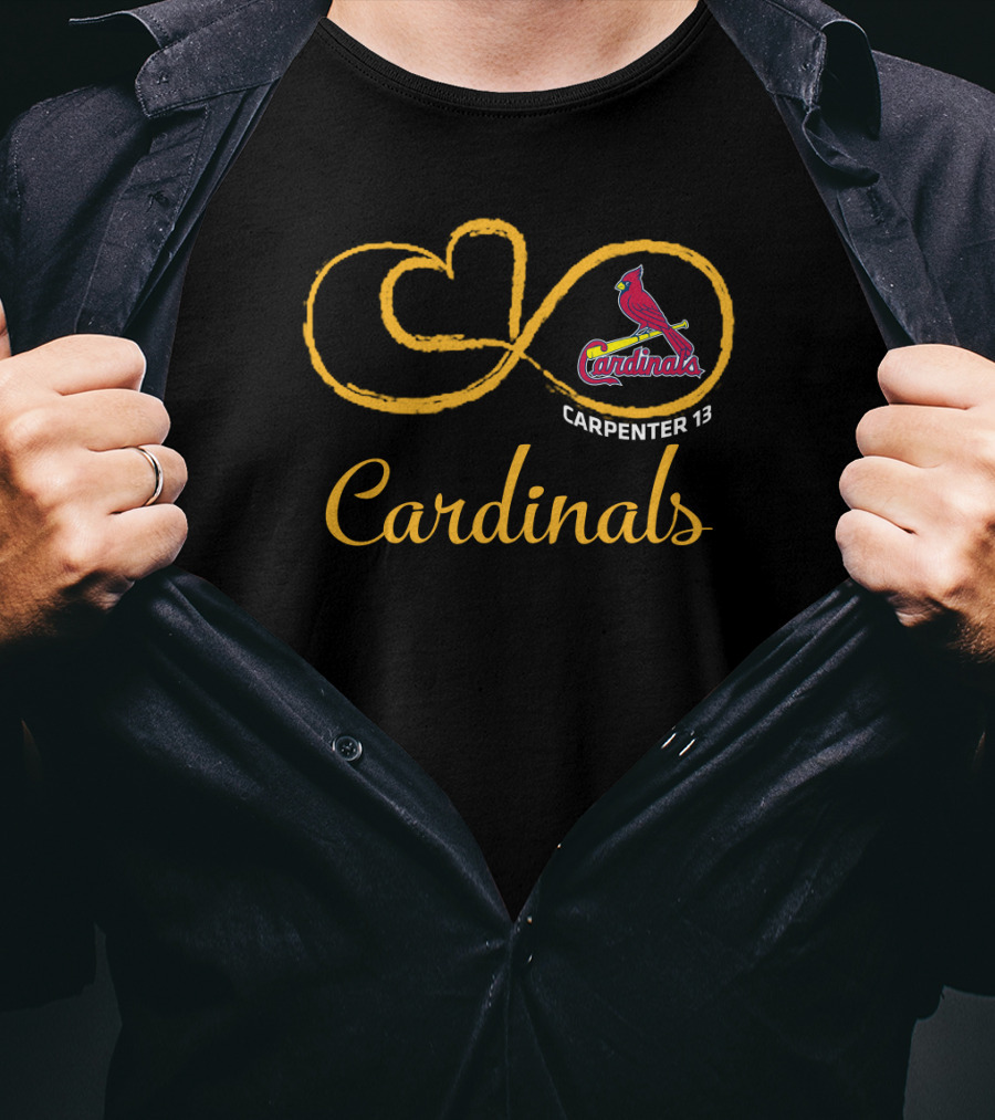 Cardinals Carpenter 13 St. Louis Infinity T-Shirt