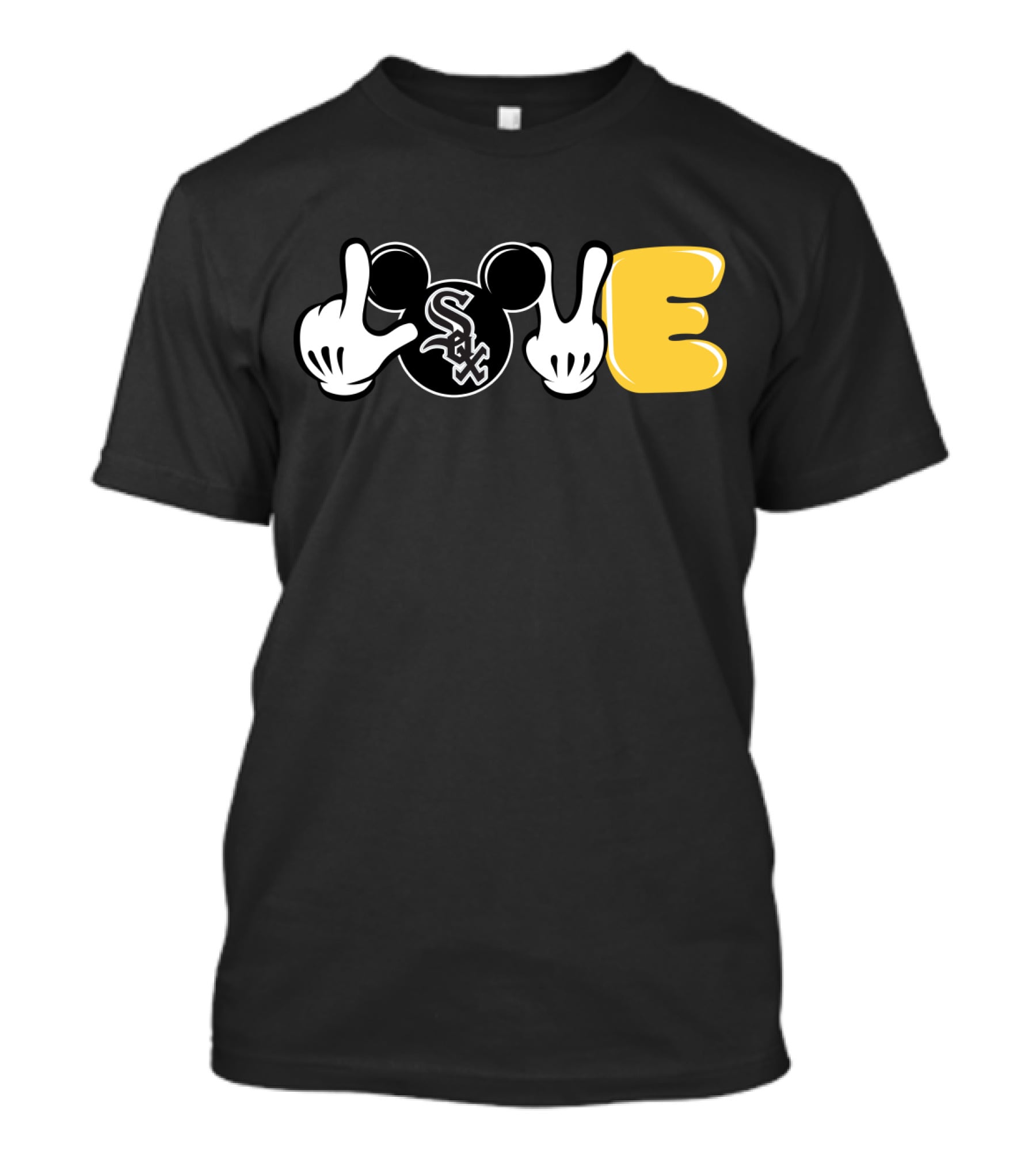 Love White Sox Mickey Style T-Shirt