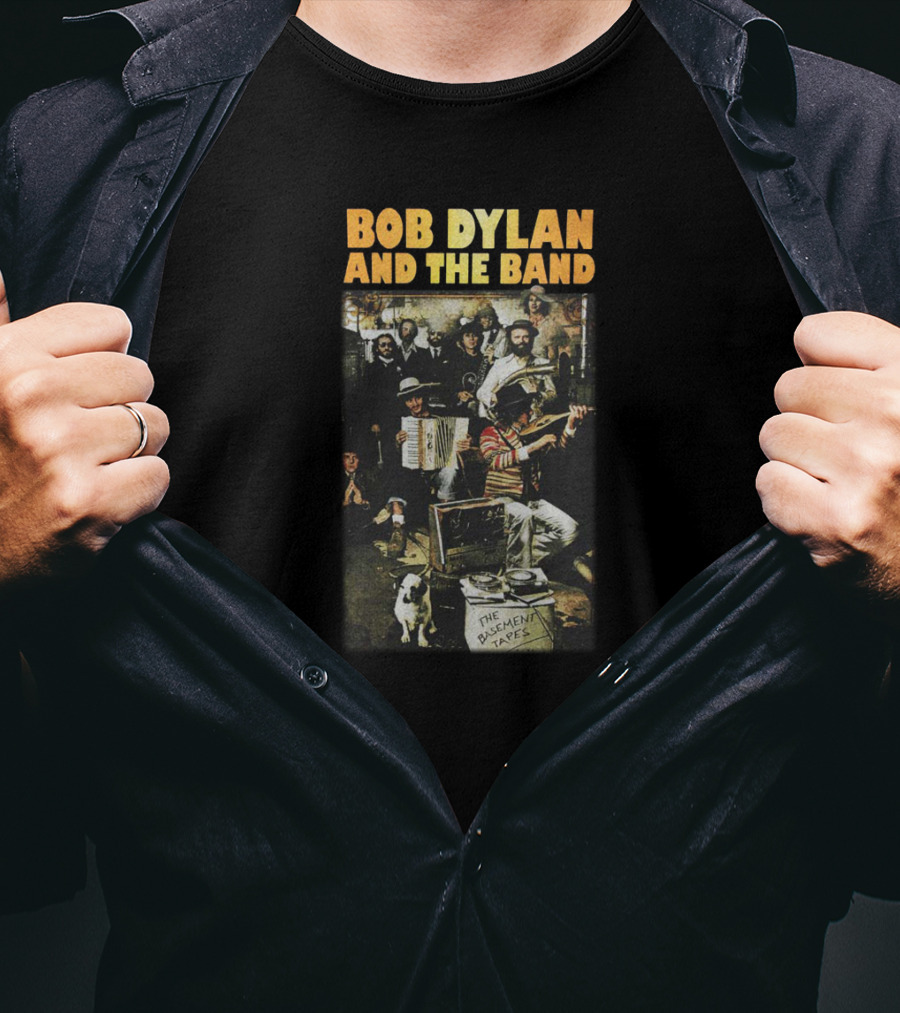Bob Dylan And The Band The Basement Tapes T-Shirt