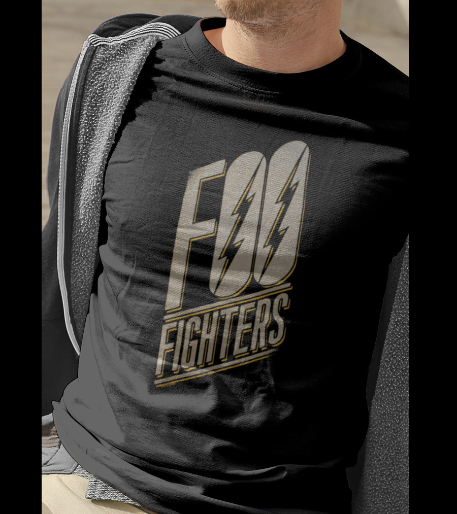 Foo Fighters Lightning Bolt T-Shirt