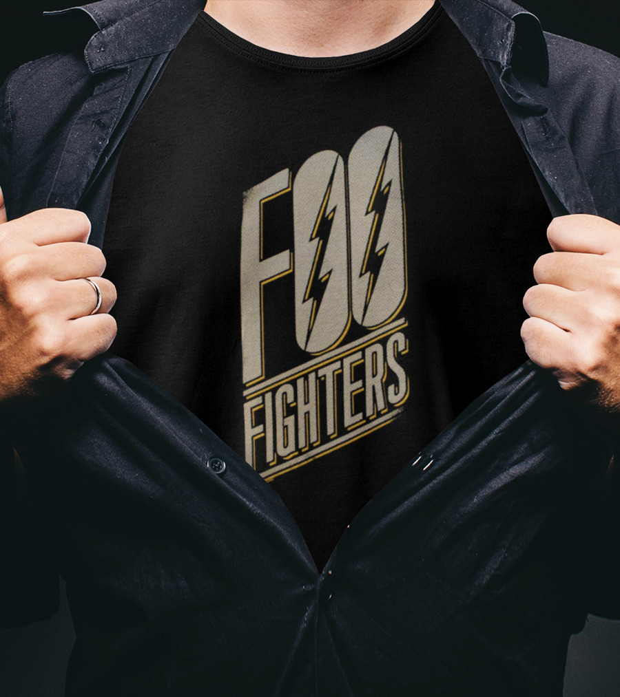 Foo Fighters Lightning Bolt T-Shirt