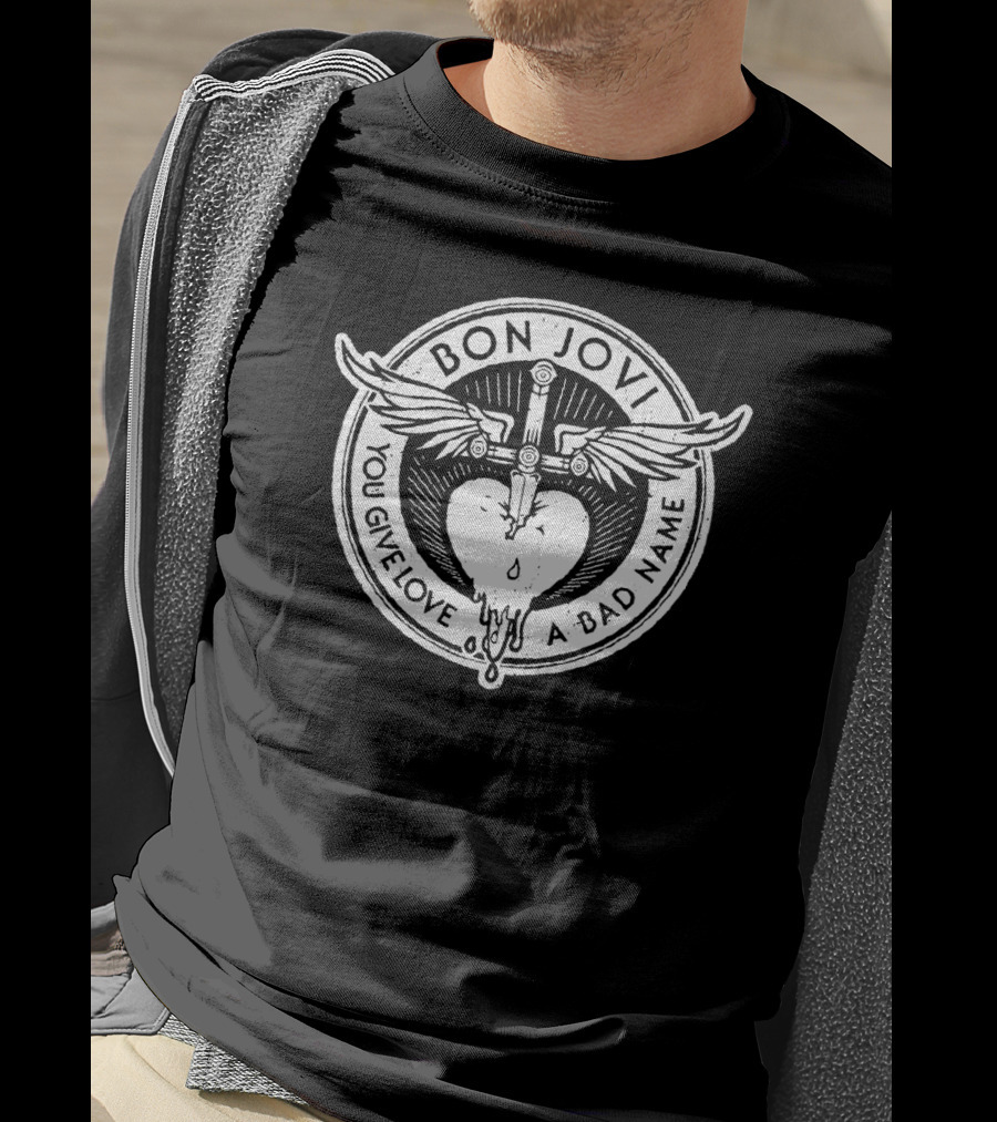 Bon Jovi You Give Love A Bad Name T-Shirt