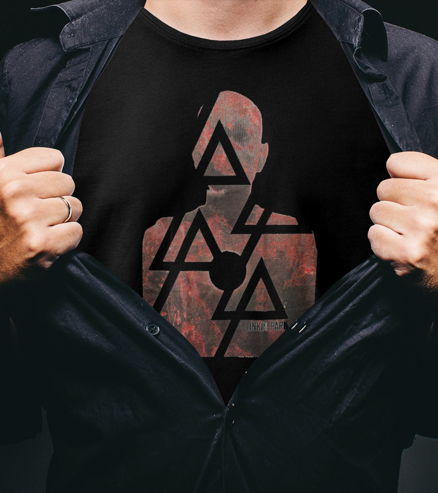 Linkin Park Hybrid Theory Soldier Triangles T-Shirt