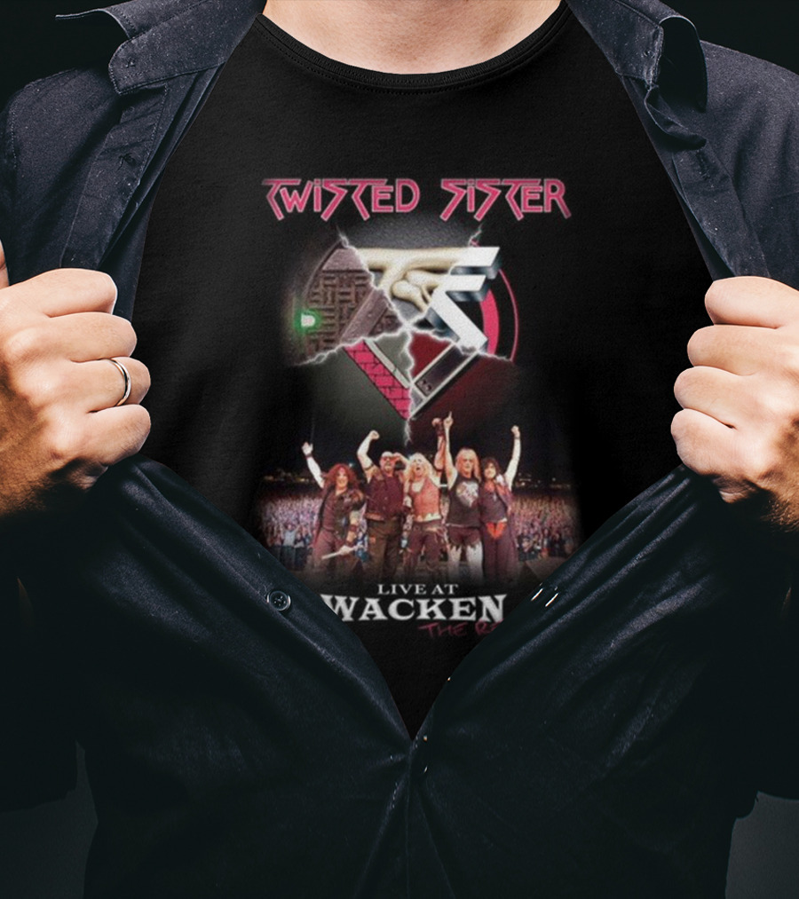 Twisted Sister Live At Wacken The Reunion T-Shirt