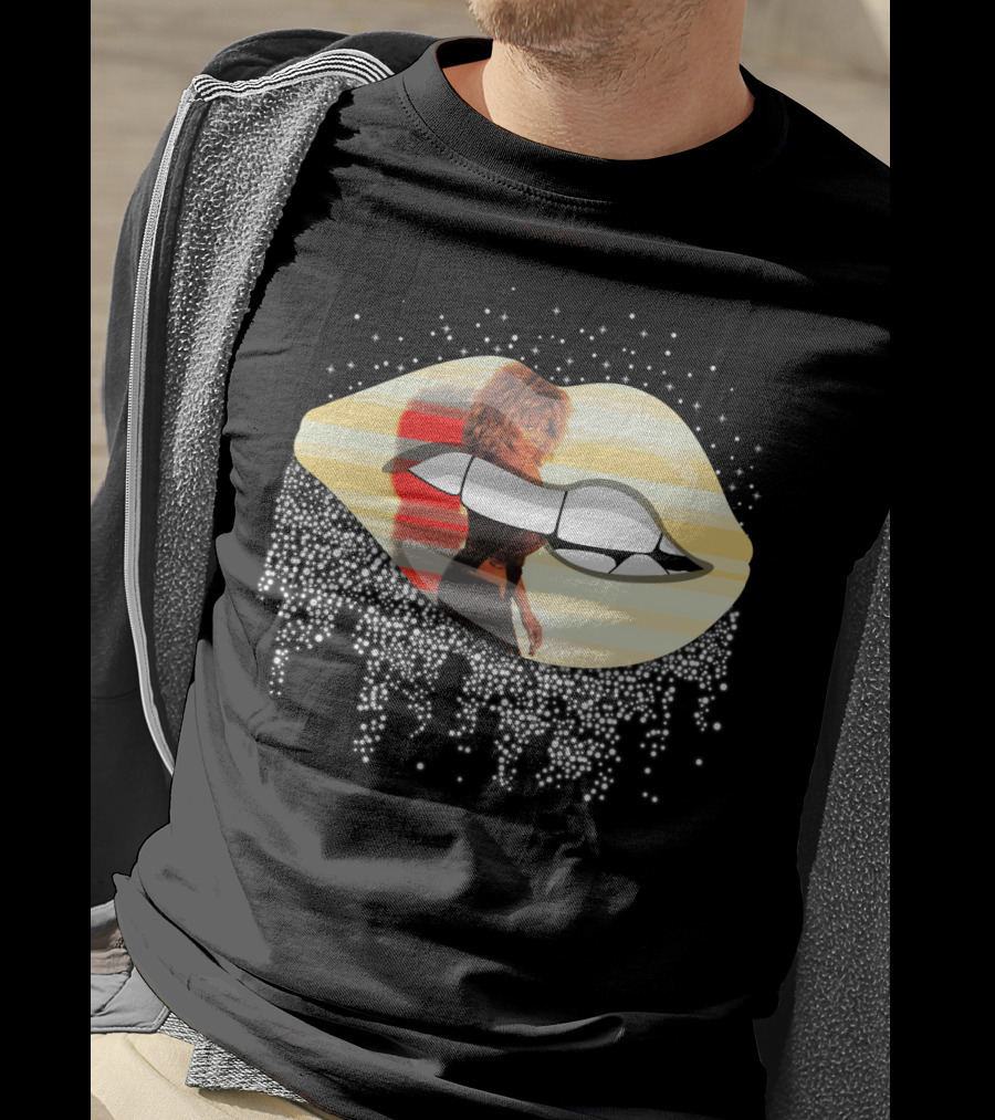 Tina Turner Lips Iconic Performance T-Shirt