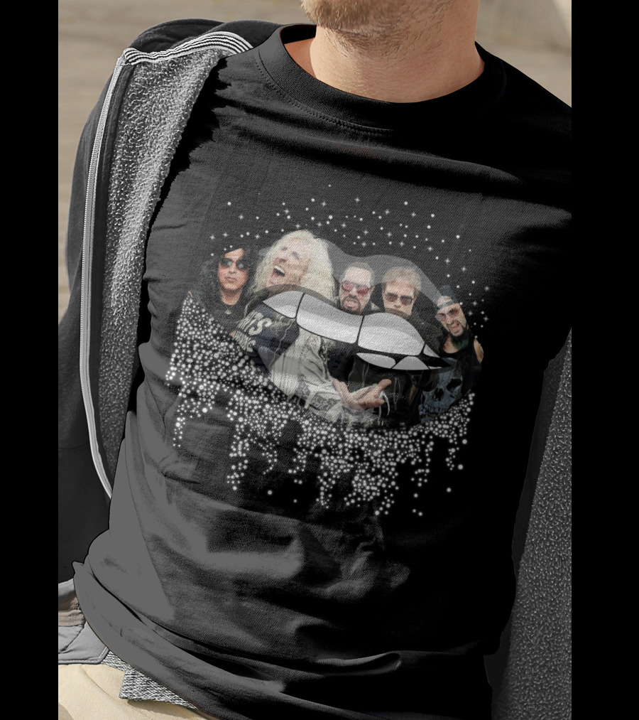 Twisted Sister Band Rock Legend Lips Glam T-Shirt