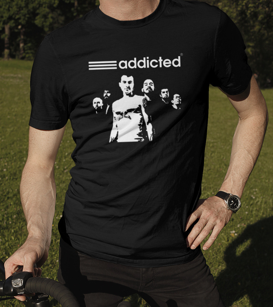 Addicted Rock Band Linkin Park T-Shirt