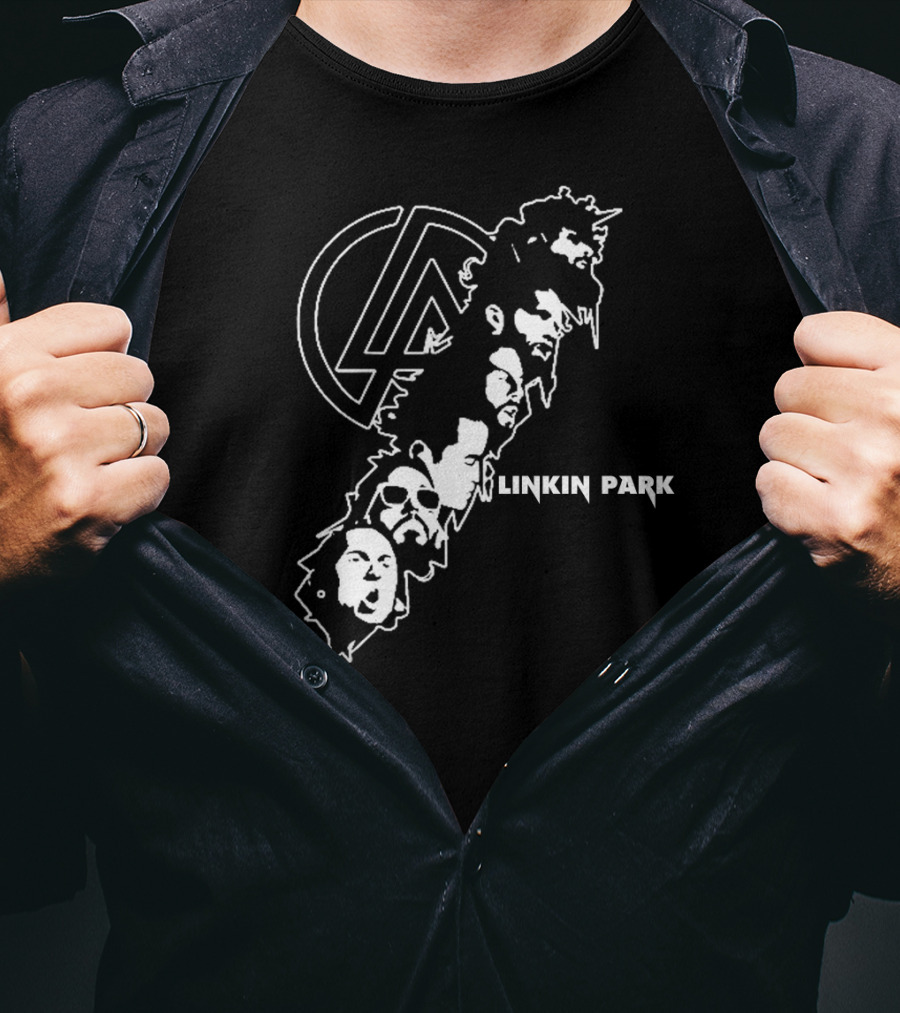 Linkin Park Band Members Silhouette T-Shirt