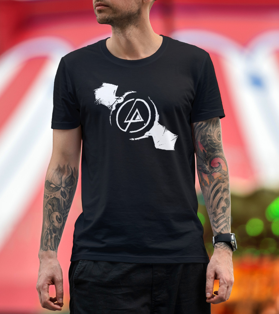 Linkin Park Symbol Bat Wings Logo Rock Band T-Shirt