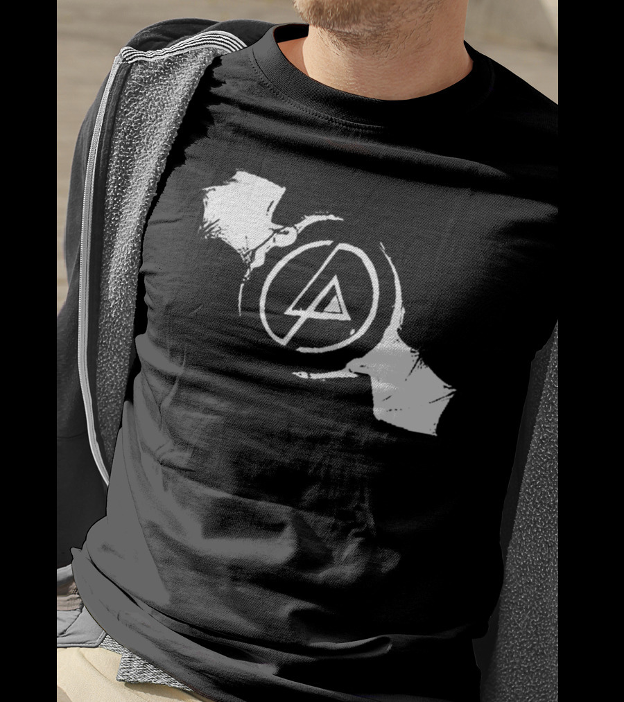 Linkin Park Symbol Bat Wings Logo Rock Band T-Shirt