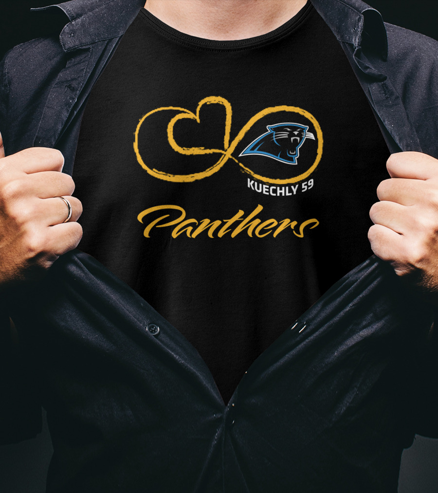 Panthers Kuechly 59 Carolina Infinity T-Shirt